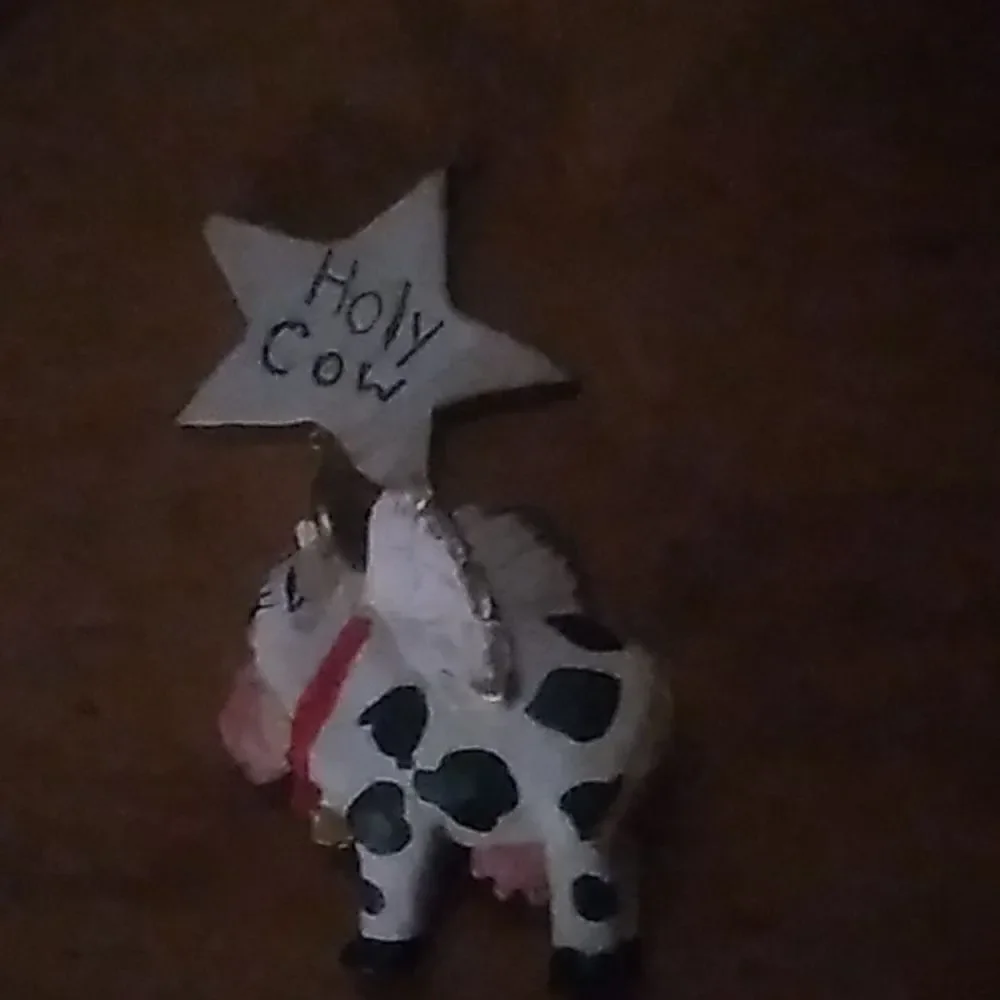 Holy Cow Christmas Ornament